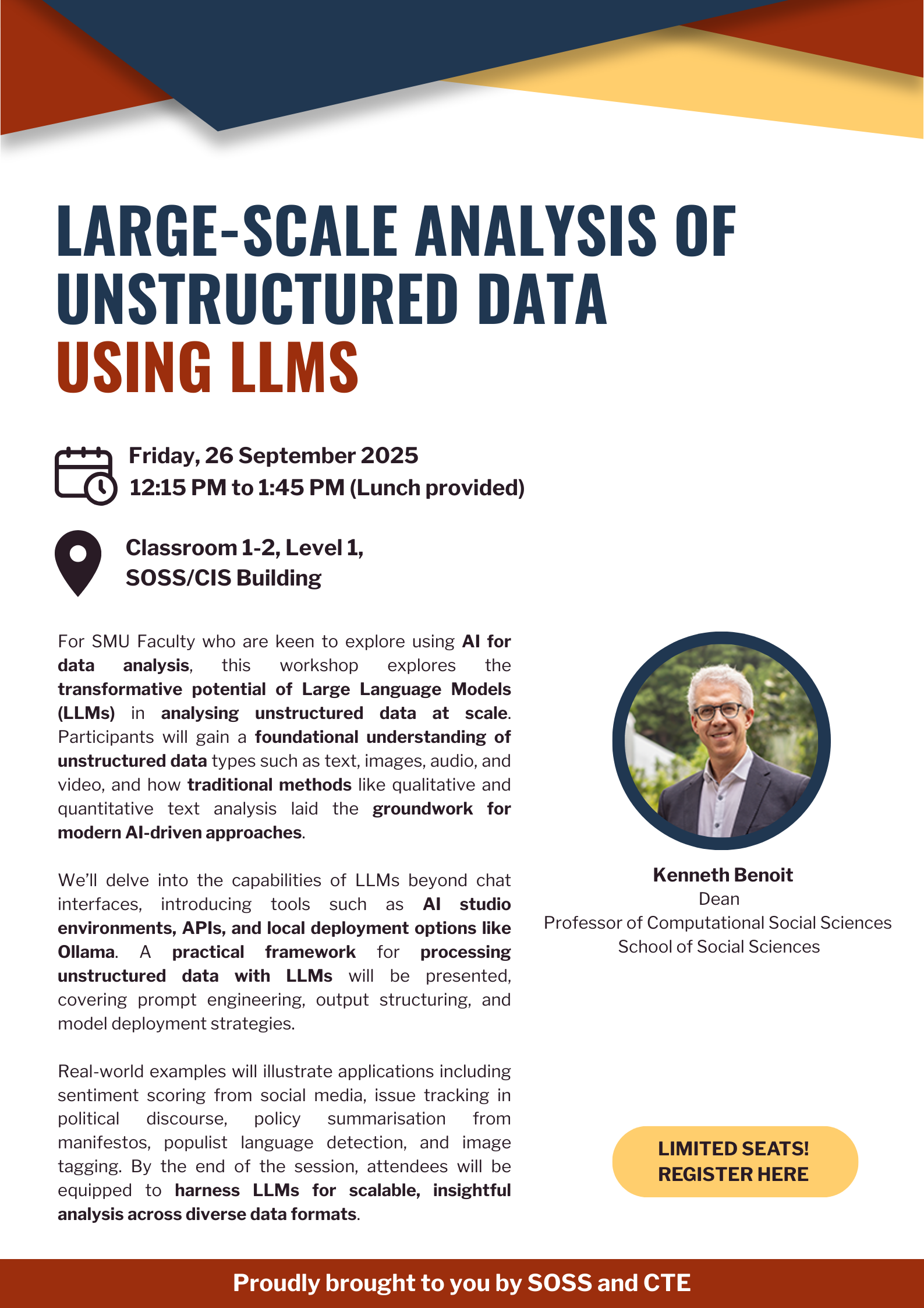 Large-scale Analysis of Unstructured Data using LLMs
