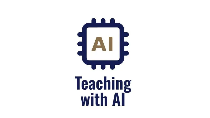 Teaching with AI button